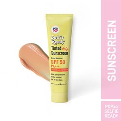 POPxo by MyGlamm Selfie-Ready Tinted Sunscreen SPF 50 PA +++ 30gm